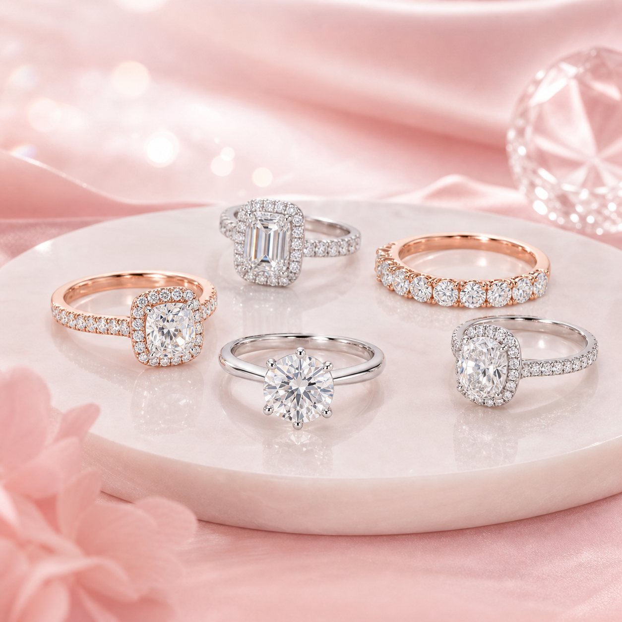 Wholesale Lab Grown Diamond Rings Manufacturer