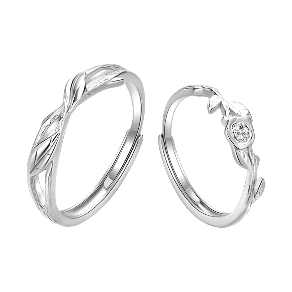 Xiaozhong BT12 Couple Ring ready stock fashion jewelry wholesale style