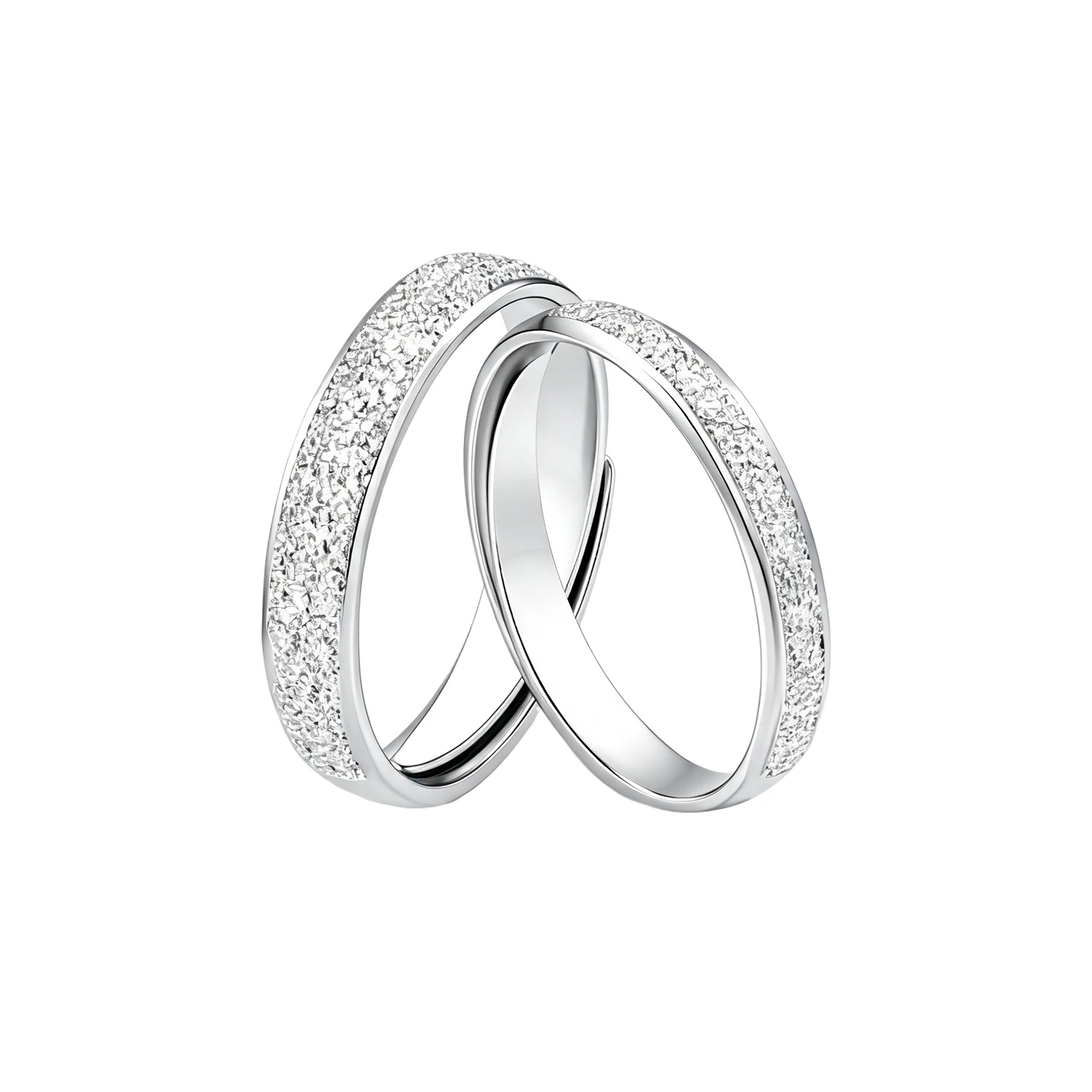 Xiaozhong BT20 Couple Ring ready stock fashion jewelry wholesale style
