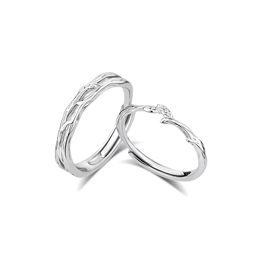 Xiaozhong BT22 Couple Ring ready stock fashion jewelry wholesale style