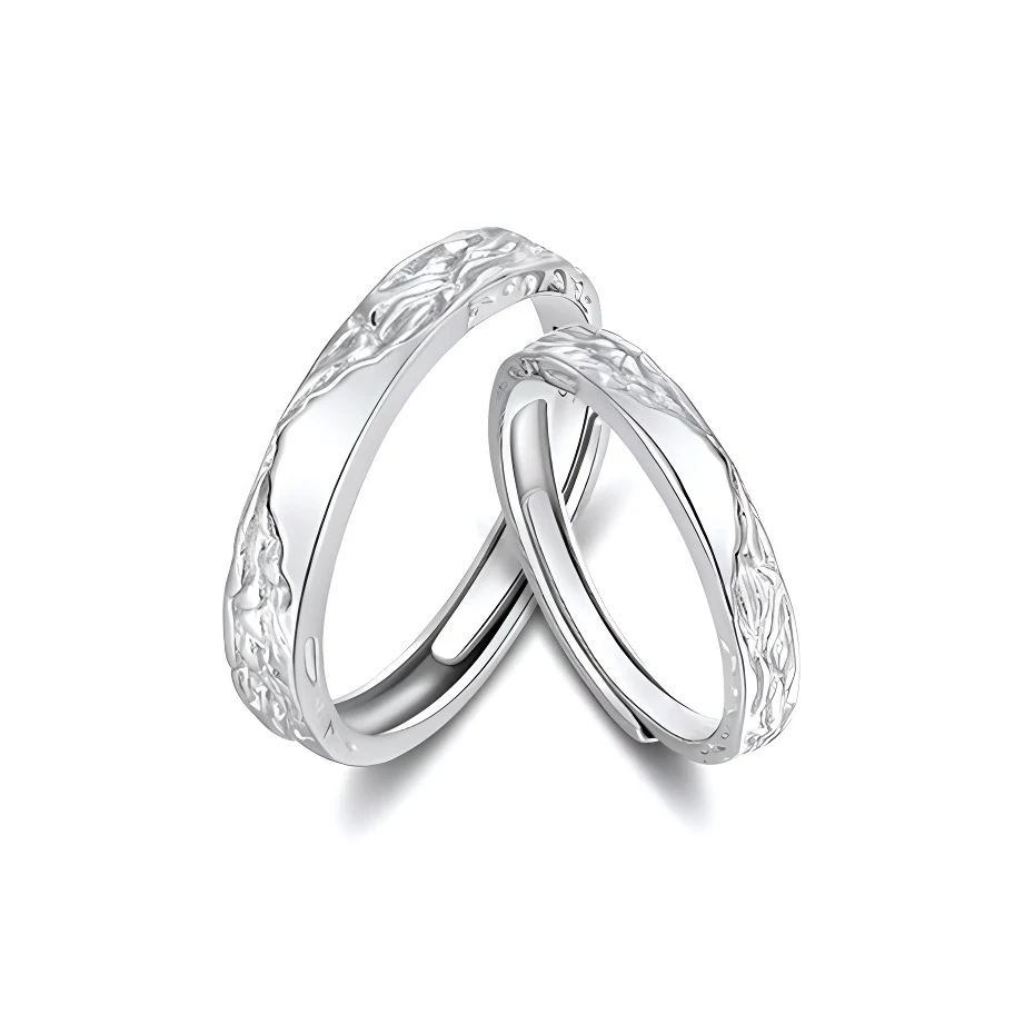 Xiaozhong BT23 Couple Ring ready stock fashion jewelry wholesale style