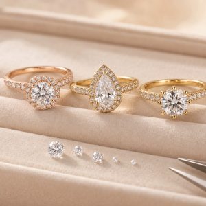 Lab-Grown Diamond Engagement Rings - Sample Set